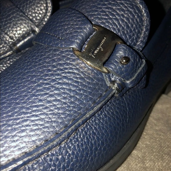 Salvatore Ferragamo Bravo Buckle Loafers